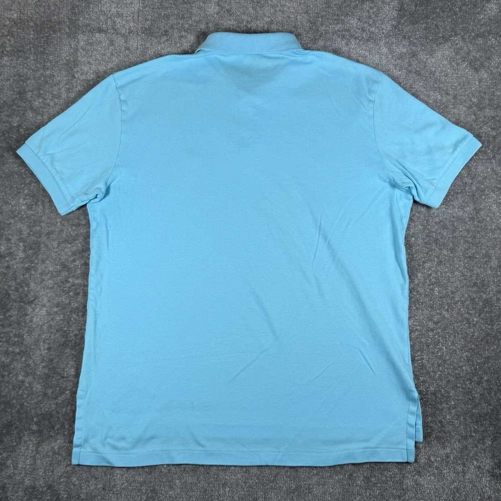 Polo Ralph Lauren Polo Shirt Men's Large Blue Short Sleeve Preppy Classic